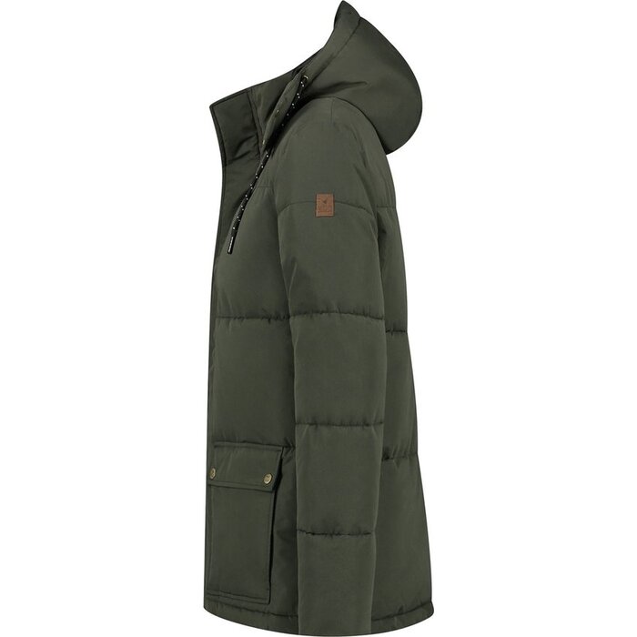 MGO Otto Jacket - teddy voering - heren - mosgroen - Maat XXL