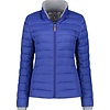 MGO Maggie Jacket - Gewatteerd - getailleerd - blauw - Maat Large