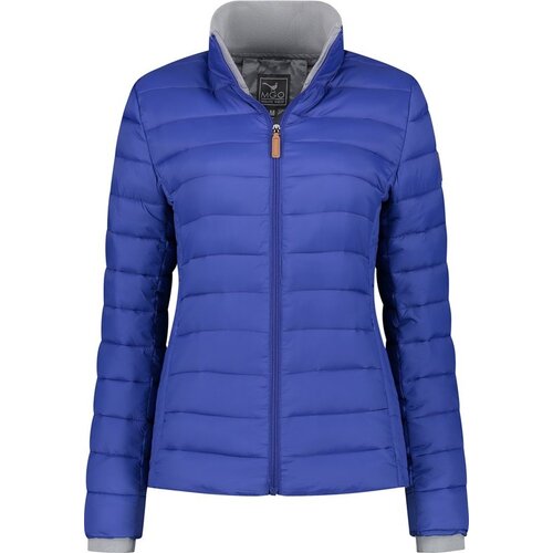 MGO Maggie Jacket - Gewatteerd - getailleerd - blauw - Maat Large
