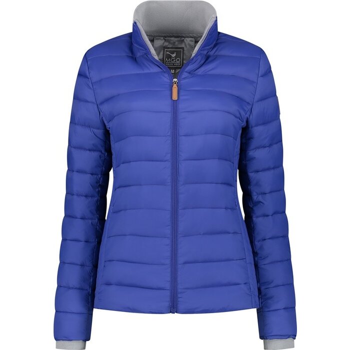 MGO Maggie Jacket - Gewatteerd - getailleerd - blauw - Maat Large