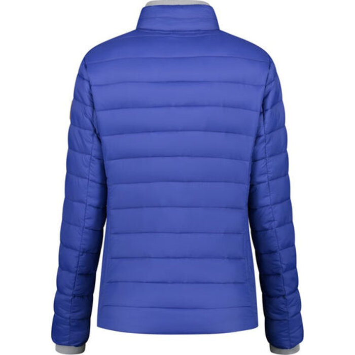 MGO Maggie Jacket - Gewatteerd - getailleerd - blauw - Maat Large