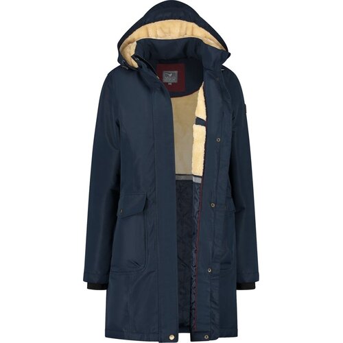 MGO Suzan Parka - lange jas - Navy of Moss - dames - maat S