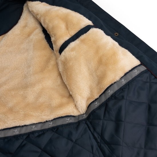 MGO Suzan Parka - lange jas - Navy - dames - maat S