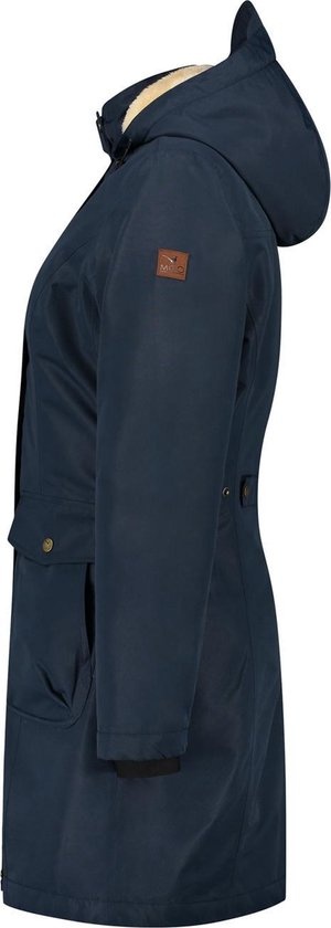 MGO Suzan Parka - lange jas - Navy - dames - maat S
