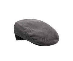 MGO Cord Cap Men - pet - rib katoen - grey - 3 maten