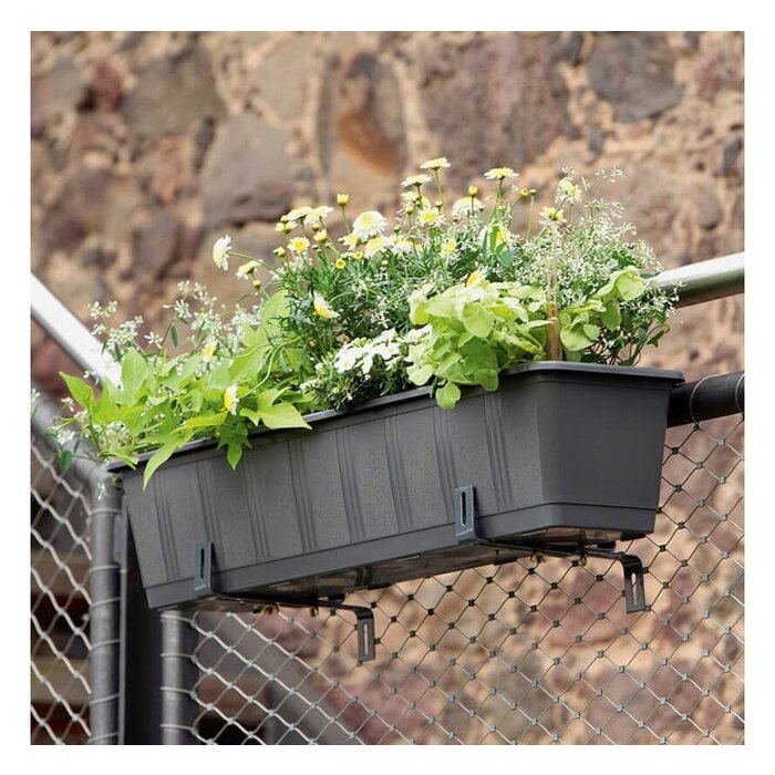 Geli Balkonbak 100 cm - zelfbewatering - waterniveau-indicator