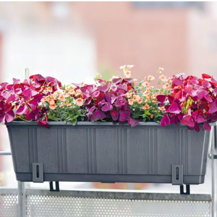 Geli Balkonbak 100 cm - zelfbewatering - waterniveau-indicator