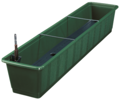 Geli Balkonbak 100 cm - zelfbewatering - waterniveau-indicator