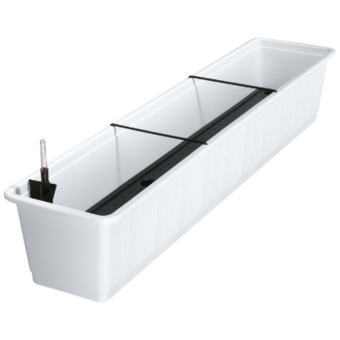 Geli Balkonbak 100 cm - zelfbewatering - waterniveau-indicator