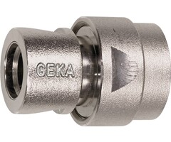 Geka Slangkoppeling chroom - 3/4" slang