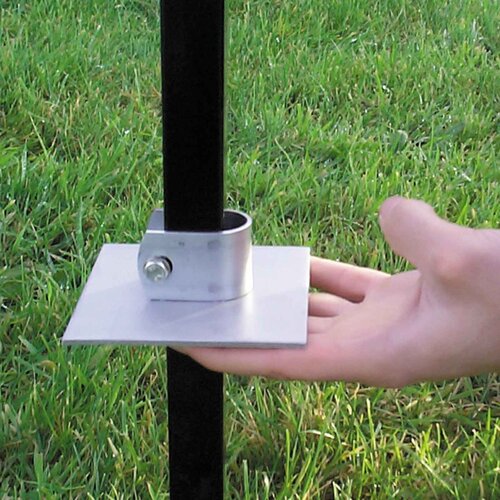 Harrod Voetplaat voor fruitkooien - Staal