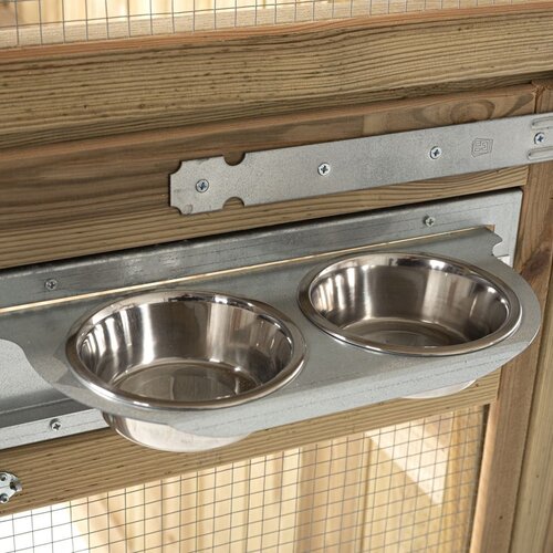 Voldux Volière R1 - 215x70x185cm - Links/Rechts - Hout