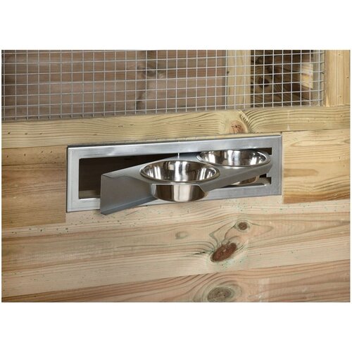 Voldux Volière Toon - Links/Rechts - 302 x 120 x 193 cm - hout