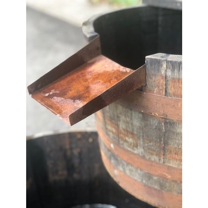 Vatenhandel Stijf Kuip van whiskyvaten - 3-delig - Inclusief pomp