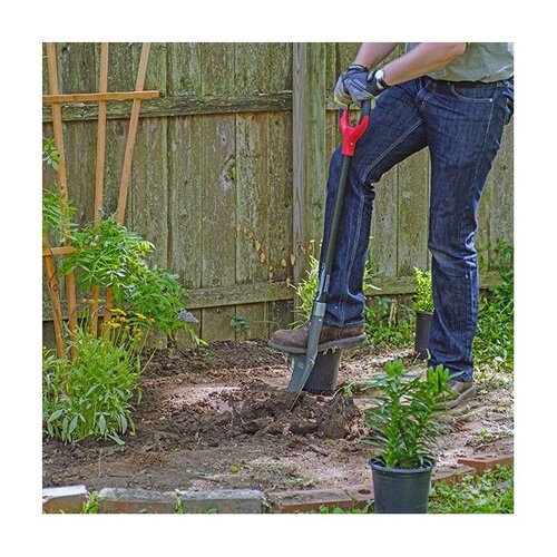 Root Slayer Tuinschep - 110 cm - Koolstofstaal- Massief