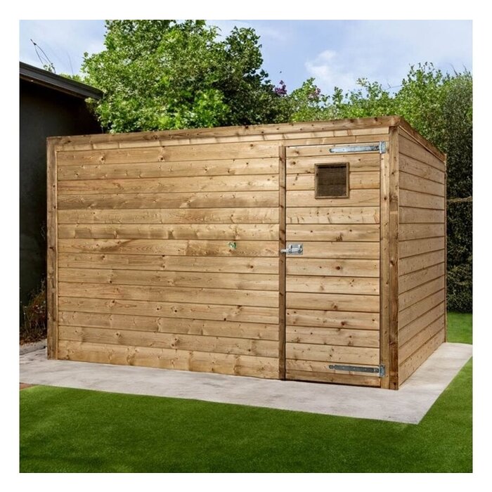 Volente Tuinkast Lucas - 2 maten - 210 cm x 197 cm - Tuinberging- Nederlands product