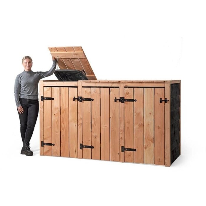 Volente Kliko ombouw - 87.5 cm x 119 cm - Douglas- Container ombouw