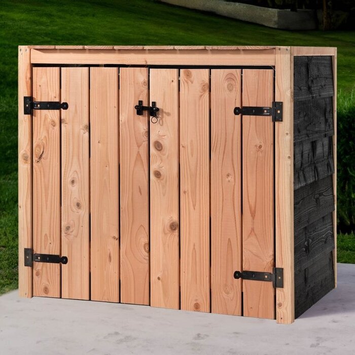 Volente Kliko ombouw - 87.5 cm x 119 cm - Douglas- Container ombouw