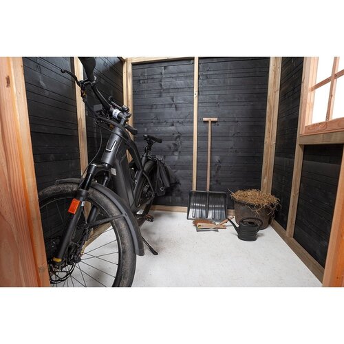 Volente Tuinberging Jan - Overkapping - Zwart Douglas hout - 564 x 196 x 208