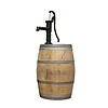 Vatenhandel Stijf Houten regenton - 225 liter - incl zwengelpomp - wijnvat