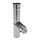 Regenton vulautomaat zink met klep -  80 mm