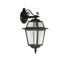 Franssen Verlichting Perla Gevellamp - Hangend - E27 - Zwart