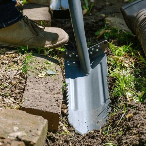 Root Slayer Geulspade - Extra tanden - Koolstofstaal