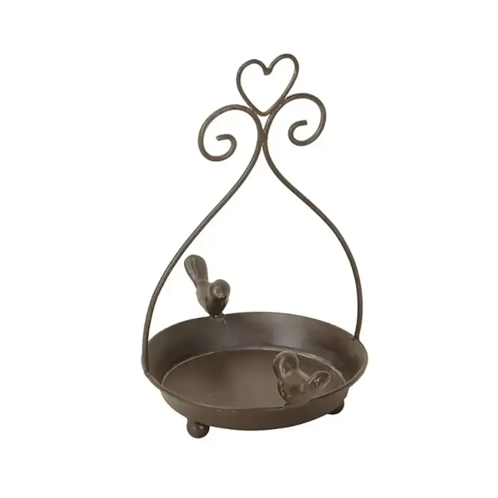 Meuwissen Agro Vogelbad Prieel - bruin - metaal