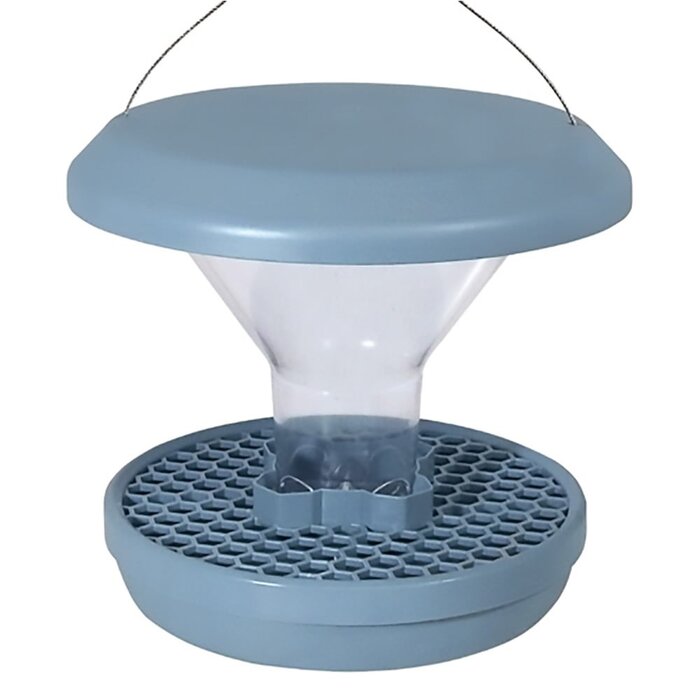 Swissinno Vogelvoederhuisje Davos - 3 kleuren - Opvangbak - Twee voerbakken in één