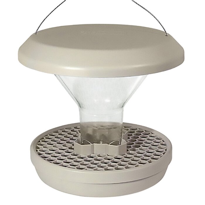 Swissinno Vogelvoederhuisje Davos - 3 kleuren - Opvangbak - Twee voerbakken in één