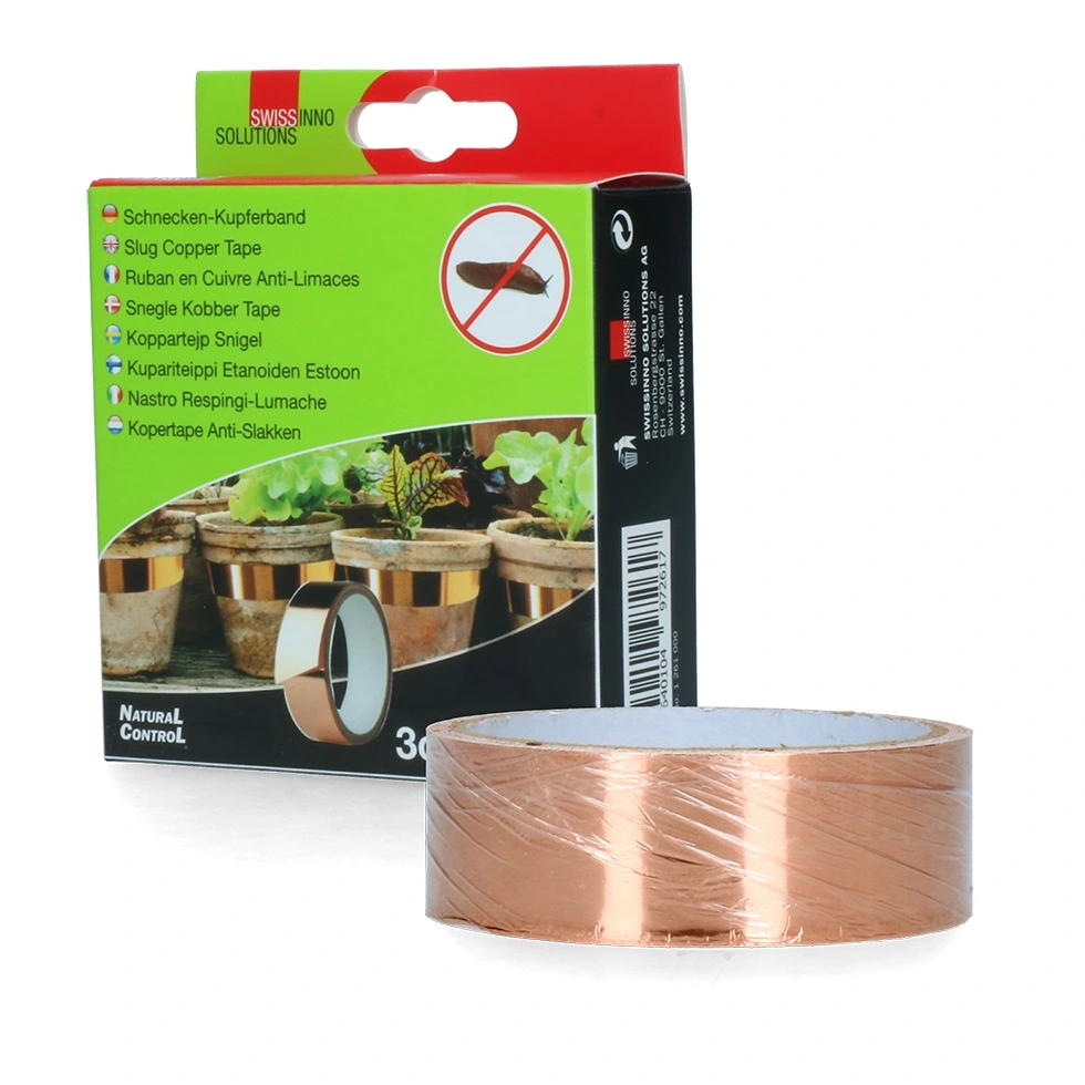 Swissinno Slakken kopertape - 3 cm x 5 meter - Plakstrip
