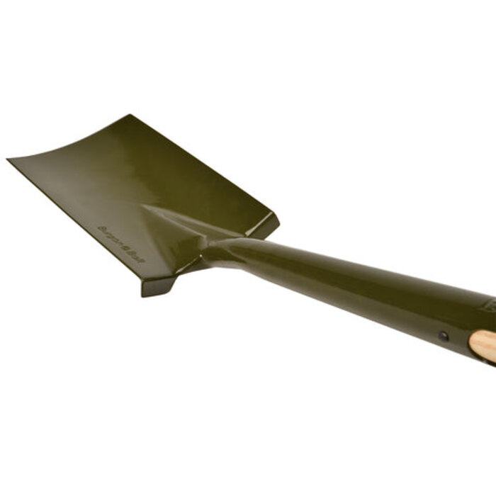 Burgon & Ball RHS Border Spade BoronGreen - 98 cm - gerecycled staal - boriumstaal- duurzaam