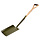 RHS Square Spade BoronGreen - 109 cm - gerecycled staal - boriumstaal- duurzaam