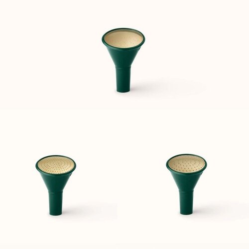 Haws Kunststof broes - messing - rond - fijn - extra fijn - veel water