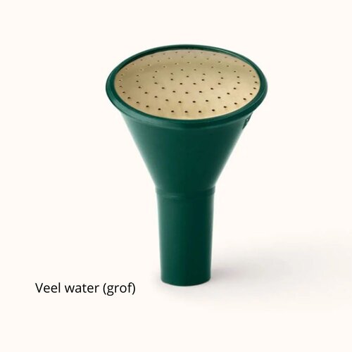 Haws Kunststof broes - messing - rond - fijn - extra fijn - veel water