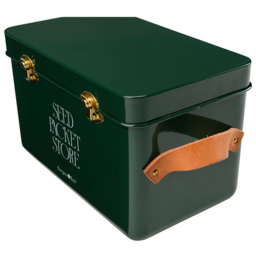 Burgon & Ball Zadenbewaarblik - zaden bewaren - incl. tabbladen maand - 3 vakken