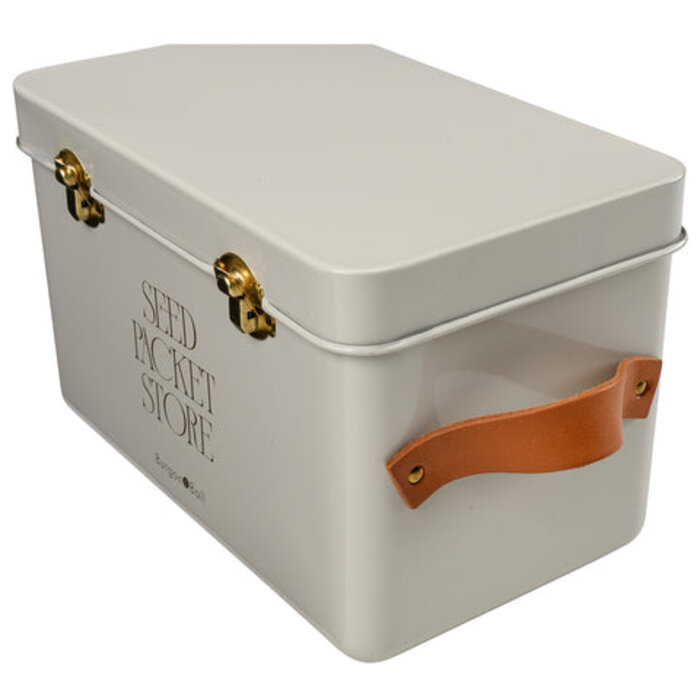 Burgon & Ball Zadenbewaarblik - zaden bewaren - incl. tabbladen maand - 3 vakken