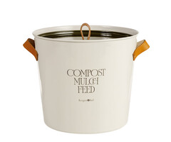 Burgon & Ball Compostblik mushroom -  keukencompost - keukenblik