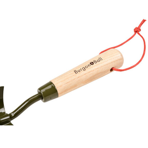 Burgon & Ball RHS Handschepje BoronGreen - Handtroffel - Tuinschepje  - gerecycled staal - Ergonomisch