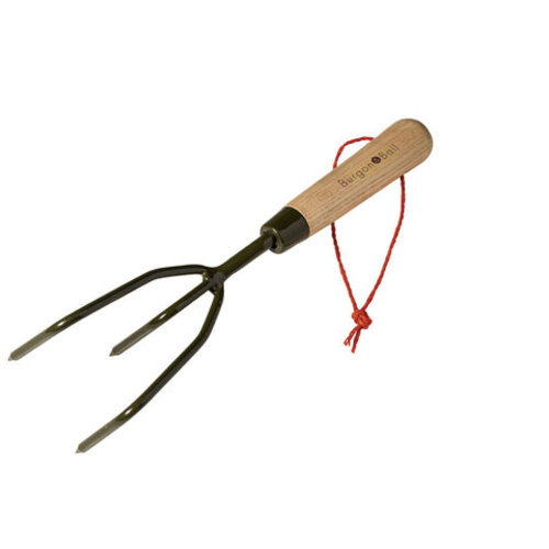 Burgon & Ball RHS Handcultivator BoronGreen - Handharkje 3 tanden  - Gerecycled staal
