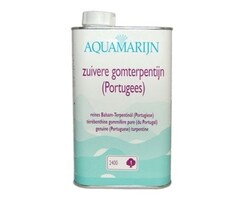 Aquamarijn Zuivere gomterpentijn - Universeel toepasbaar - Verdunner - Oplosmiddel
