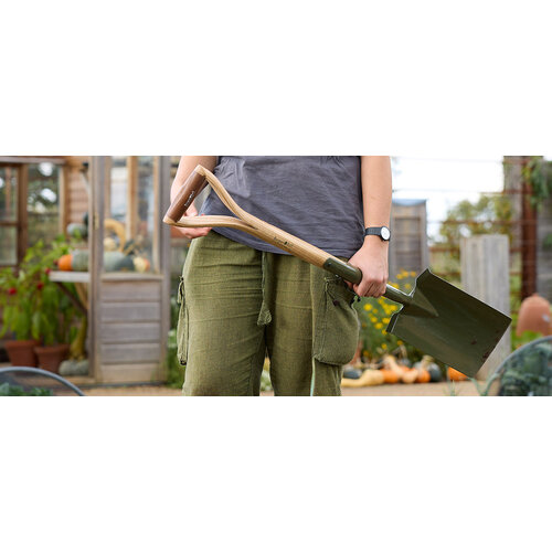 Burgon & Ball RHS Square Spade BoronGreen - 109 cm - gerecycled staal - boriumstaal- duurzaam