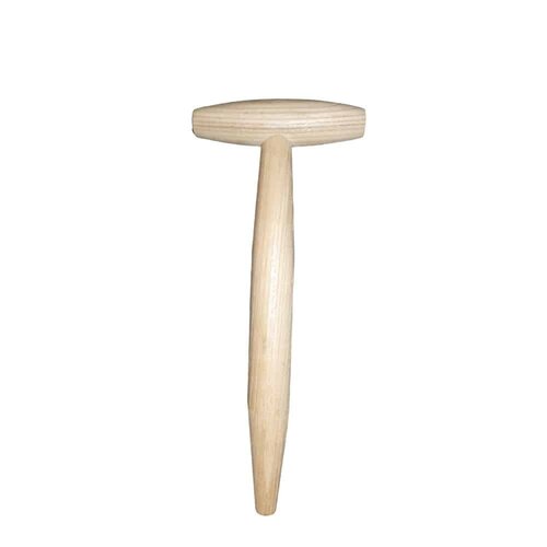 Sneeboer Reserve steel - 42 cm - met T-greep - Essenhout