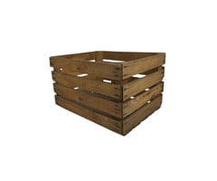 Meuwissen Agro Fruitkist - 50 x 40 x 30 cm  - Onbehandeld hout - Decoratie -