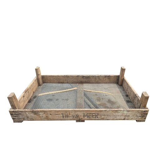 Meuwissen Agro Gaaskist - 75 x 80 x 16,5 cm - onbehandeld hout