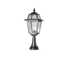 Franssen Verlichting Perla Sokkellamp - Staand -  E27 - Aluminium - Zwart