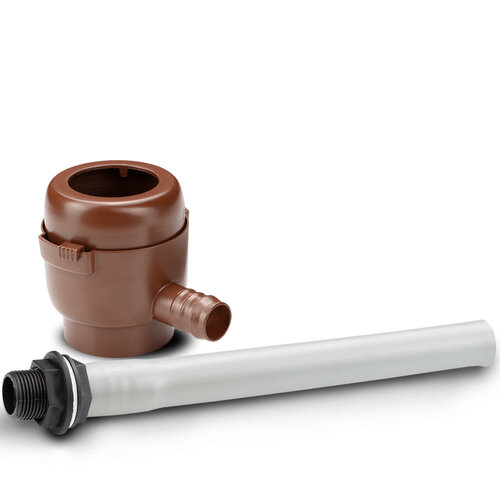 Garantia Regenton vulautomaat klein 50 - 60 mm - Inclusief afsluiter en bladvanger