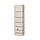 Slim wandtank regenton - 350 liter beige - Messing tapkraan