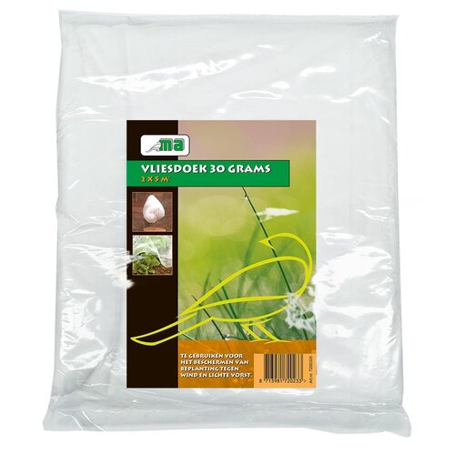 Meuwissen Agro Vliesdoek plantenbescherming - 2 maten - 30 gr/m2 - Winterbescherming
