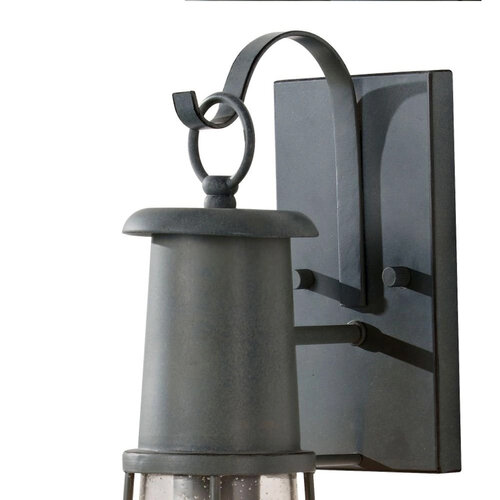 Franssen Verlichting Finmotion Authentiek - Gevellamp - E27 - Aluminium - Antiek Grijs